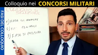 Colloquio psicologo concorsi Militari | 👇Ecco come prepararti