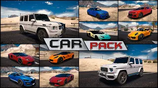 How to install Car Pack TOP 50 cars (2020) for GTA 5! BEST REALISTIC CARS FOR GTA 5