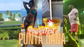 PUNTA CANA TRAVEL VLOG: POWERFEST22 |TRS Cap Cana & Hyatt Zilara Room Tour |RICK ROSS|JEEZY|BABYFACE