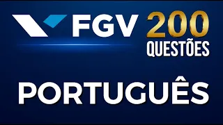 Questões de Português FGV 💥 Português para Concurso - Questões COMENTADAS de Português