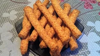 Сырная Соломка / Сырные Палочки / Cheese Sticks / Простая Закуска / Пошаговый Рецепт