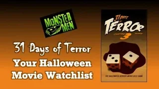 31 Days of Terror – A Halloween Movie Watchlist -  Monster Men Ep: 144