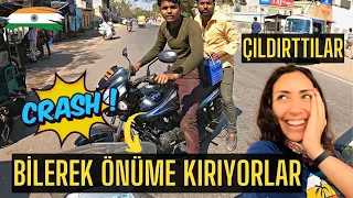 20 Dk İçinde Kaç Kaza Atlatabilirsin?  BU KADARI ÇOK FAZLA!  Hindistan Motovlog #6 Agra/Jaipur