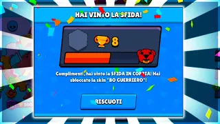 COSA SUCCEDE se VINCO la SKIN BO GUERRIERO SENZA AVERE BO? | Brawl Stars ITA