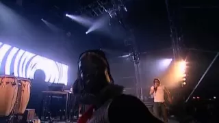 Basement Jaxx - Where's Your Head At ( Glastonbury 2004 Live )