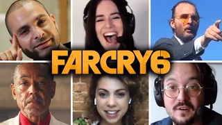 FAR CRY 6 Cast re-enact Voice Lines from the Game