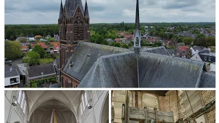 Ulvenhout (Breda), kerkklokken van de St. Laurentiuskerk, Solo + Volgelui (binnenopname)