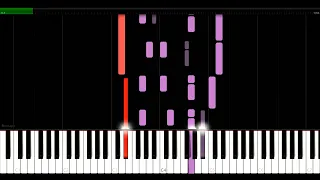 Prelude and Fugue in G Minor - BWV 535 - J.S. Bach - Synthesia HD 60 fps