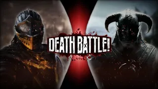 The Chosen Undead Vs. The Last Dragonborn! (Dark Souls/Skyrim) | Fan Made DEATH BATTLE Bonus Trailer