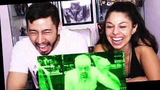 Honest Trailer Jurassic World reaction by Jaby & Tania!