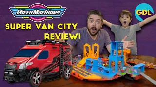 Micro Machines Super Van City by Hasbro Review! New for 2020!