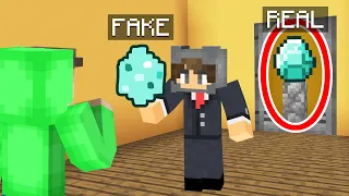 We Opened A DIAMOND SHOP In MINECRAFT! (troll)