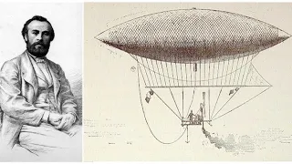 The First Dirigible (Giffard, 1852) & The Japanese Fire Balloon; Old World Technology & Photographs