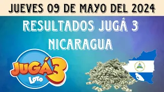 RESULTADOS JUGÁ 3 NICARAGUA DEL JUEVES 09 DE MAYO DEL 2024
