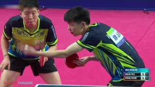 Lin Gaoyuan/Liu Shiwen vs Liao Hongran/Li Fan | XD | 2021 Chinese National Games