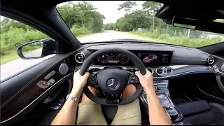 POV Drive: 2017 Mercedes-AMG E63 S 4MATIC+ ACCELERATIONS & LAUNCH CONTROL!