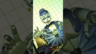 Taking off Ballora's Face in FNAF The Glitched Attraction