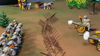 CIVIL WAR - Playmobil Battle North vs South - Confederate Western Diorama