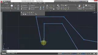 13. Редактирование полилинии и сплайна (AutoCad)