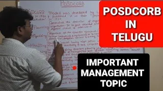 POSDCORB|management|functions of management|posdcorb concept of management by Luther gullick lynda