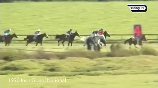 An unforgettable performance - DESERT ORCHID wins the Irish Grand National under 12st as an 11yo!