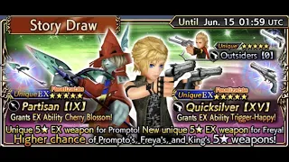 Dissidia Final Fantasy: Opera Omnia - Freya & Prompto EX o(*^▽^*)o Event Draw