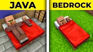 100 Minecraft JAVA vs BEDROCK Mýty