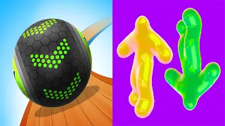 Going Balls VS Blob Runner 3D Android iOS Gameplay Level 797-800