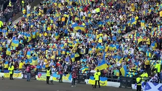 500 Miles - Scotland 1 v 3 Ukraine, Hampden Park, Glasgow - Football - 01/06/2022