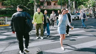 【SH/4K】Jiaozhou Road, Jing'An【Shanghai Walking Tour】