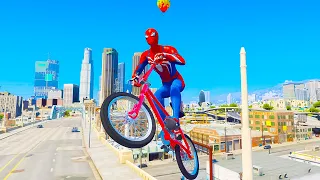 GTA 5 Iron Spiderman Epic Stunts/Fails/Ragdolls (Euphoria Ragdolls) Long Video #1