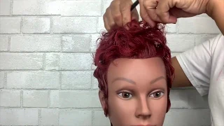 Part II Basic Fingerwaves on Short Hair