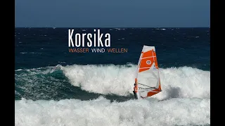 Korsika Windsurfing, Waveriding Algajola.