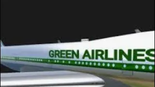 Green Airlines Flight 880 - Crash Animation