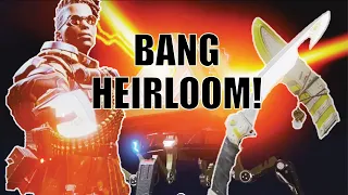 Unlocking Bangalore's Heirloom during the CHAOS THEORY EVENT + HEIRLOOM GAMEPLAY - (Apex Legends)