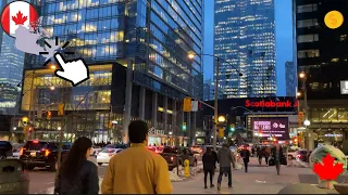 Прогулка по центру Торонто. Downtown Toronto march 2023 ASMR