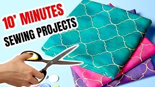 3 Sewing Projects To Make In Under 10 Minutes