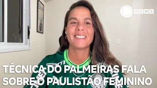 Paulistão Feminino 2024: Camilla Orlando fala sobre planos para o Palmeiras na competição
