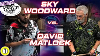 SKYLER WOODWARD vs DAVID MATLOCK - 2024 Derby City Classic One Pocket