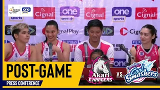 Creamline post-game press conference | 2024 PVL All-Filipino Conference - Feb. 29