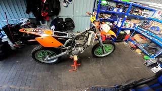 Tak właśnie wygląda remont 2t | KTM SX 200