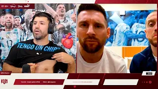 KUN AGUERO LE CUENTA A MESSI SOBRE SU PROBLEMA DEL CORAZÓN