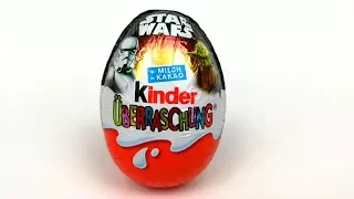 Star Wars Kinder Surprise Egg Ferrero Kinder Eggs