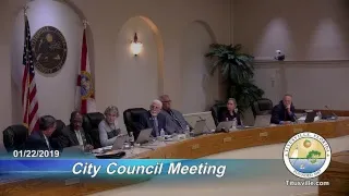 City Council Meeting — 01/22/2019 - 6:30 p.m.