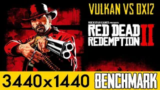 Red Dead Redemption 2 Vulkan vs DX12 - PC Ultra Quality (3440x1440)