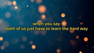 PNAU & Khalid-The Hard Way (Lyrics Video)