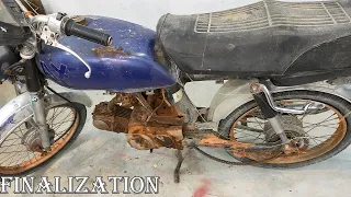 Restoration of Abandoned Honda CD 70 Four stroke Motorcycle |Parts Finalization | Episode 4