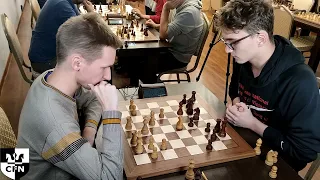 FM K. Zhitnikov (2318) vs S. Korshunov (2064). Chess Fight Night. CFN. Blitz