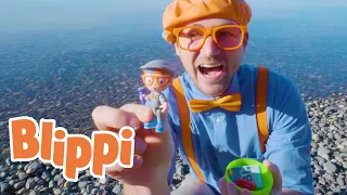 Blippi Goes On A Treasure Hunt For Toys | Blippi Videos For Kids