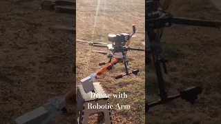 Drone with Robotic Arm #drone #microdrone #ardupilot #quadcopter #robotics